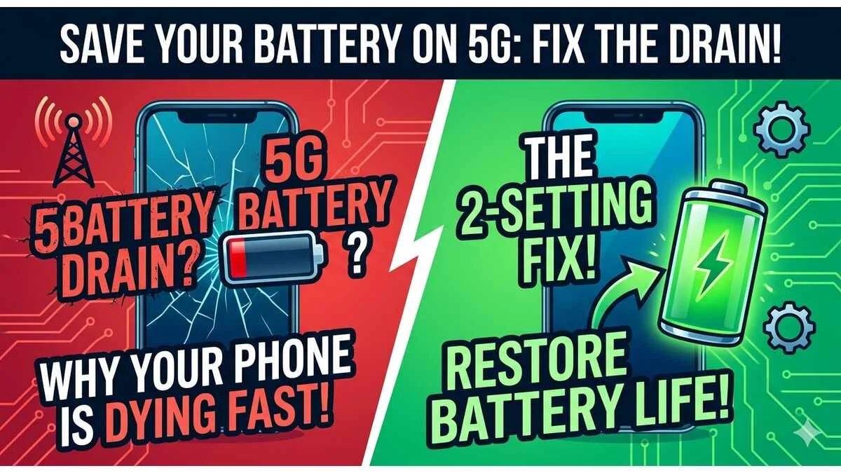 5G Battery Drain Problem