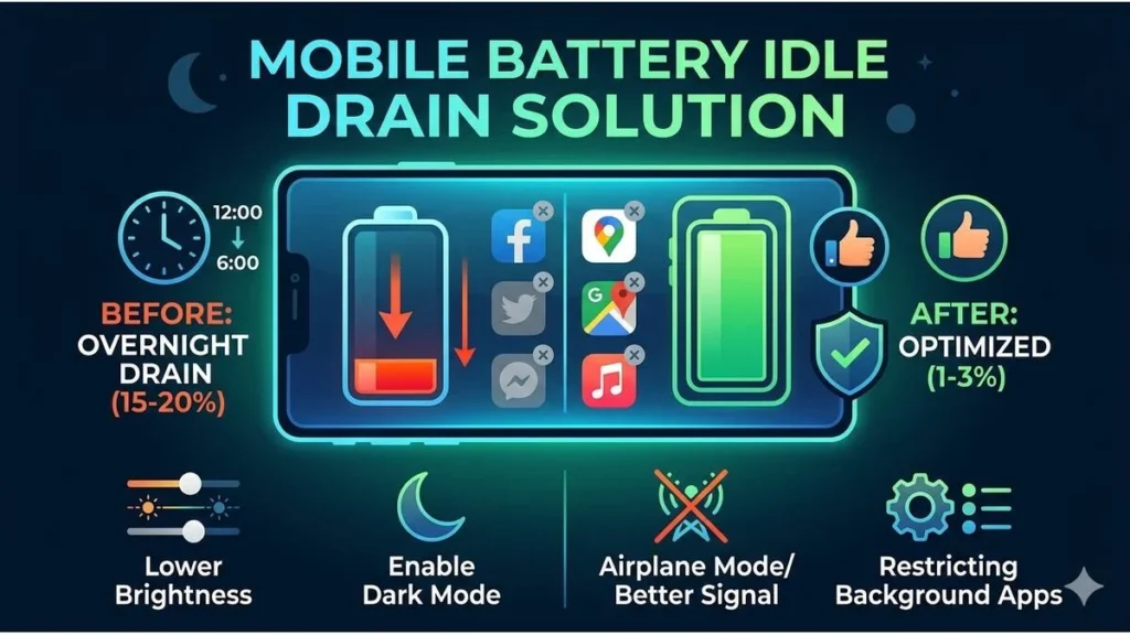 Mobile Battery Drain Solution