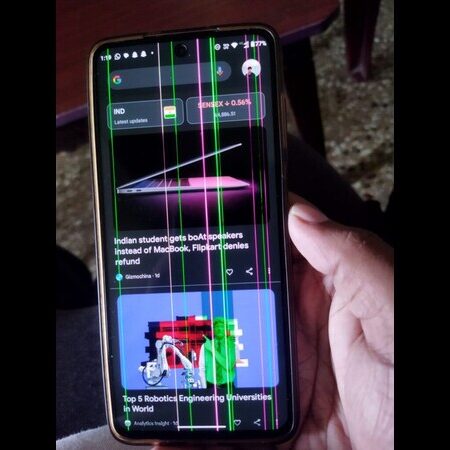 Green or Pink Line on Your Screen