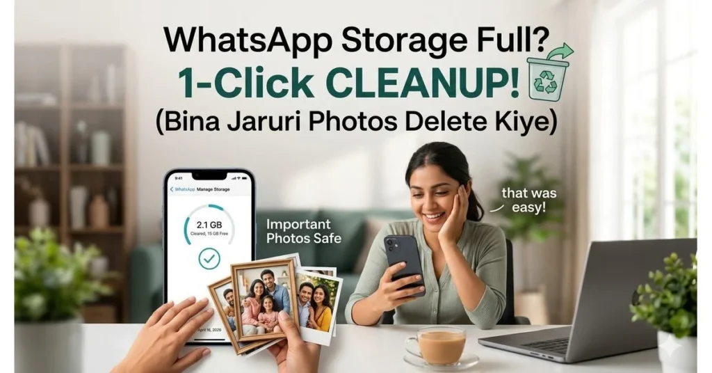 How to Clear WhatsApp Storage Without Deleting Anything