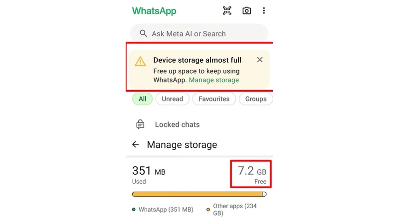 WhatsApp Use So Much Storage