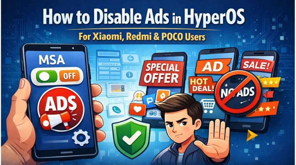how to disable MSA in HyperOS